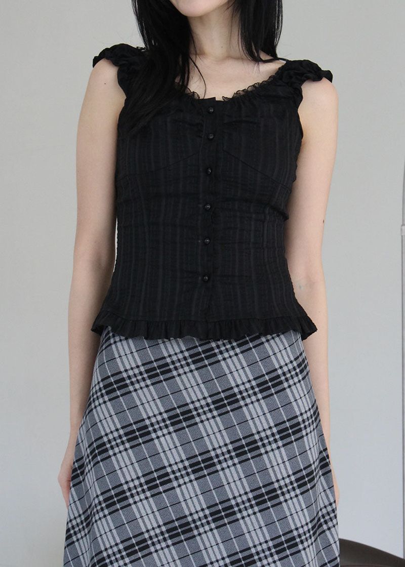 FRILL LACE BLOUSE