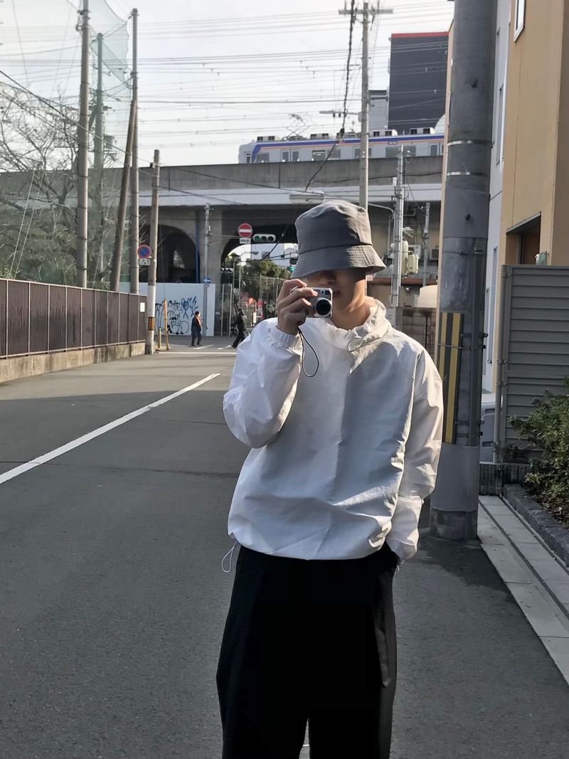 Morse cotton bucket hat