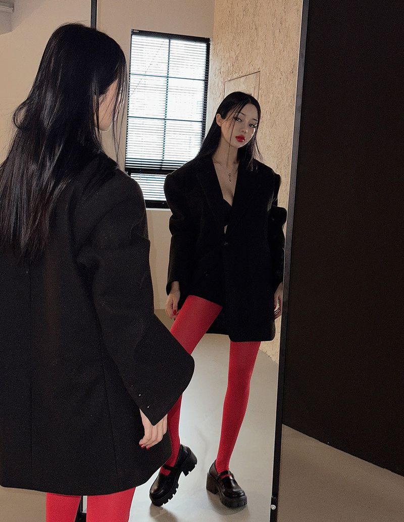 Boxy Oversized Fit Quilted Wool Jacket