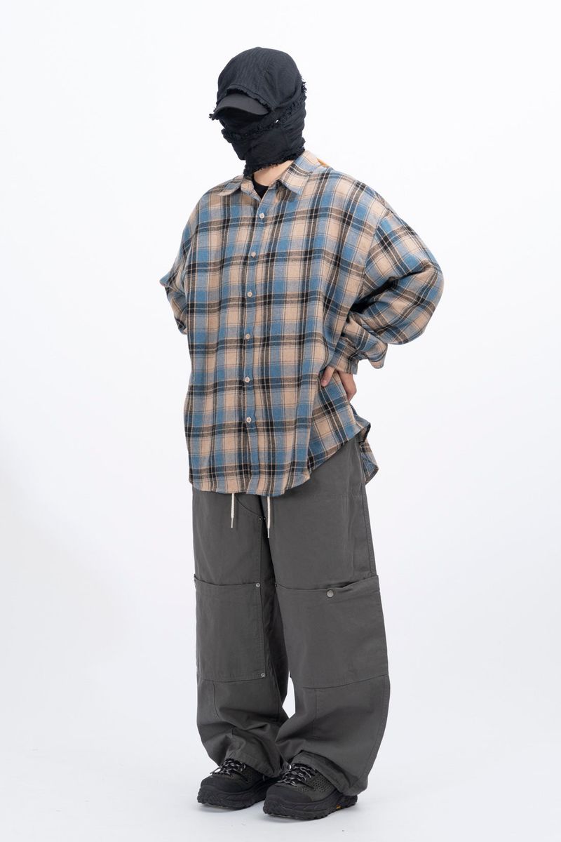 Ralph boxy over-check shirt
