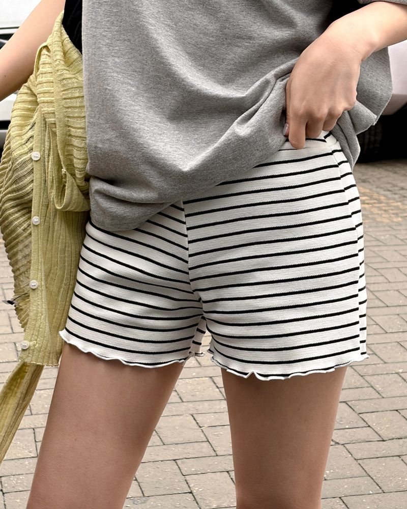 MAYBINS(メイビンス)の「Elchi stripe short pants(Pants)」