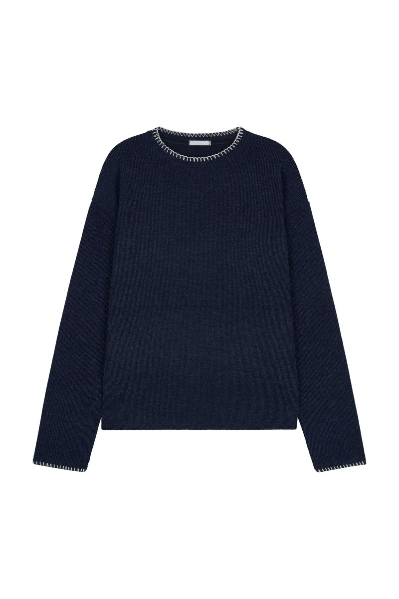 Ruff stitch knitwear