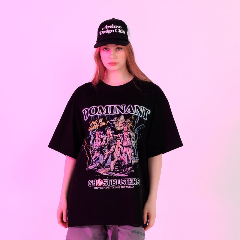 DOMINANT GHOST OVER FIT T-SHIRTS