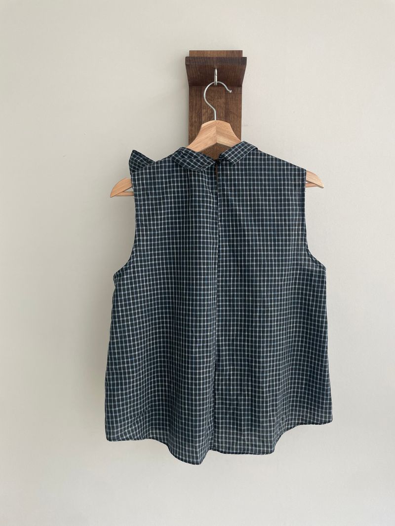 rone check ribbon shirts