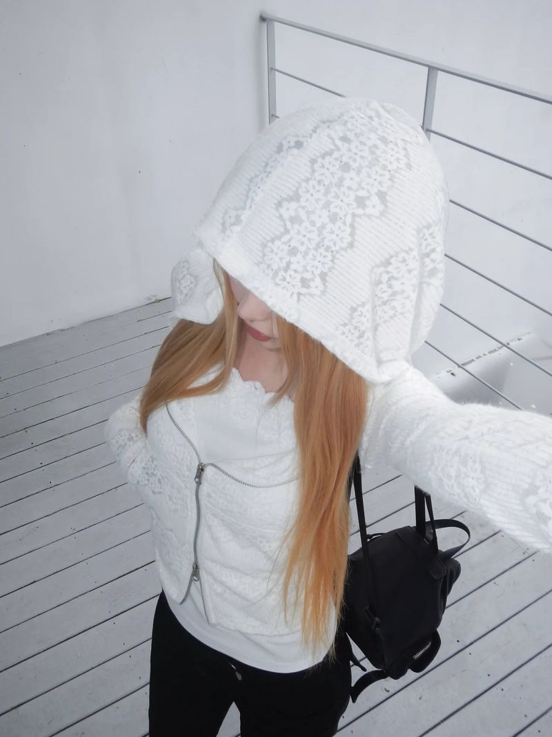 wool fur knit hz(2 color)