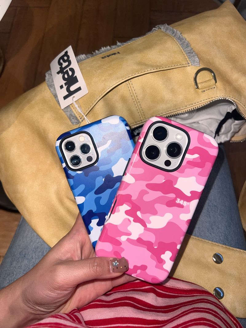 [BLUE] CAMOUFLAGE Tuff Bumper Case / TREEFORFIVE345