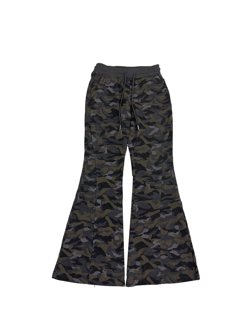 serch shirring camo bootscut pt