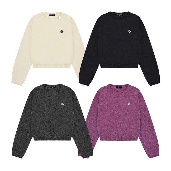 STITCH LOGO ROUND KNIT
