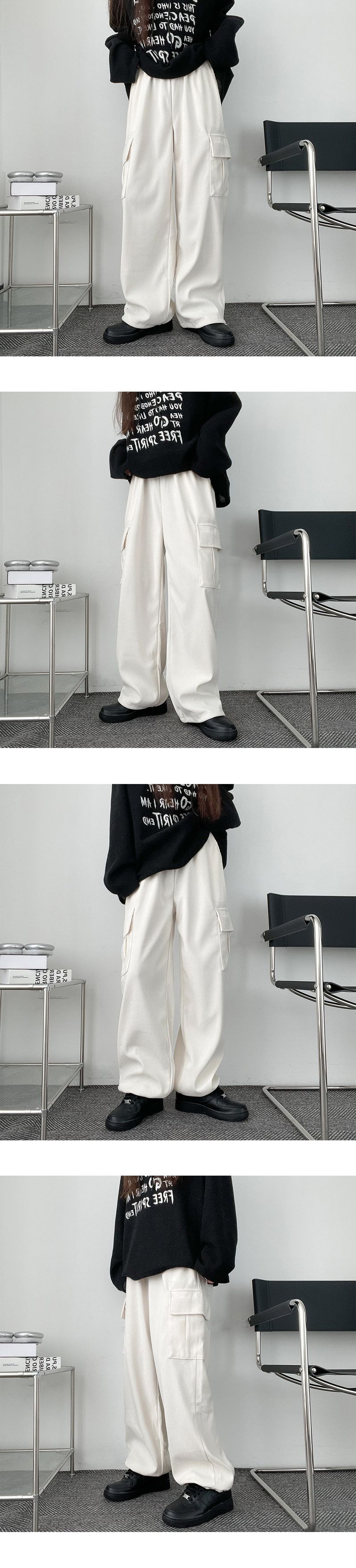 Rona Thick Corduroy Cargo Pants