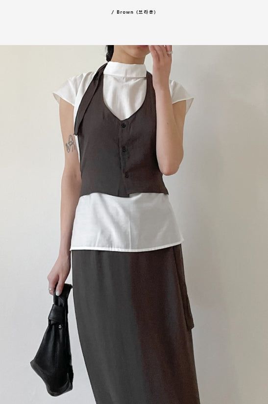 INCHANT ME（インチャントミー）の「Helena Halterneck Bustier（Tops）」