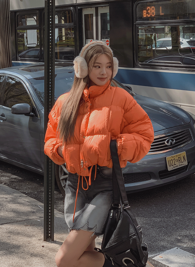 ULAN（ユレン）の「スクエアキルティングミニクロップダウン（Jackets/Outerwear）」