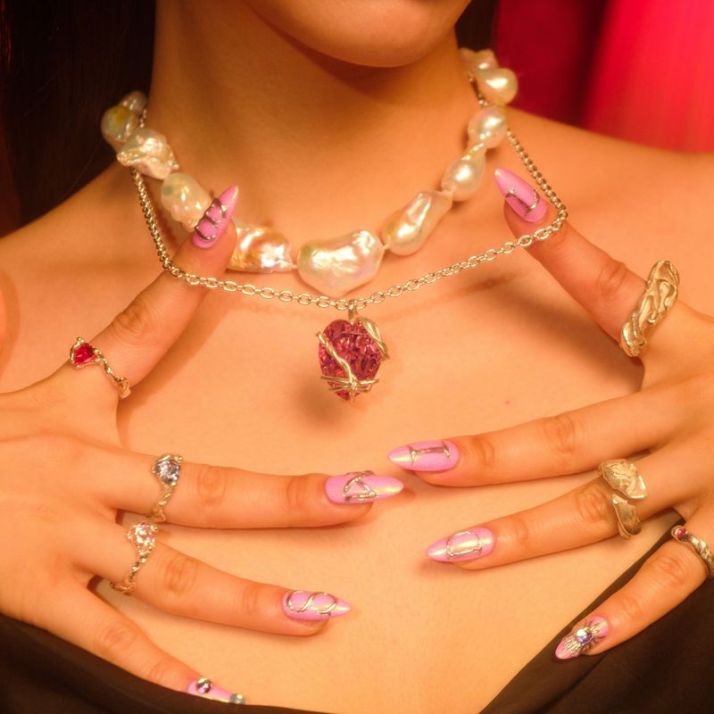 Diligems（ディリジェムズ）の「ビッグオールドハートネックレス（アクセサリー）」