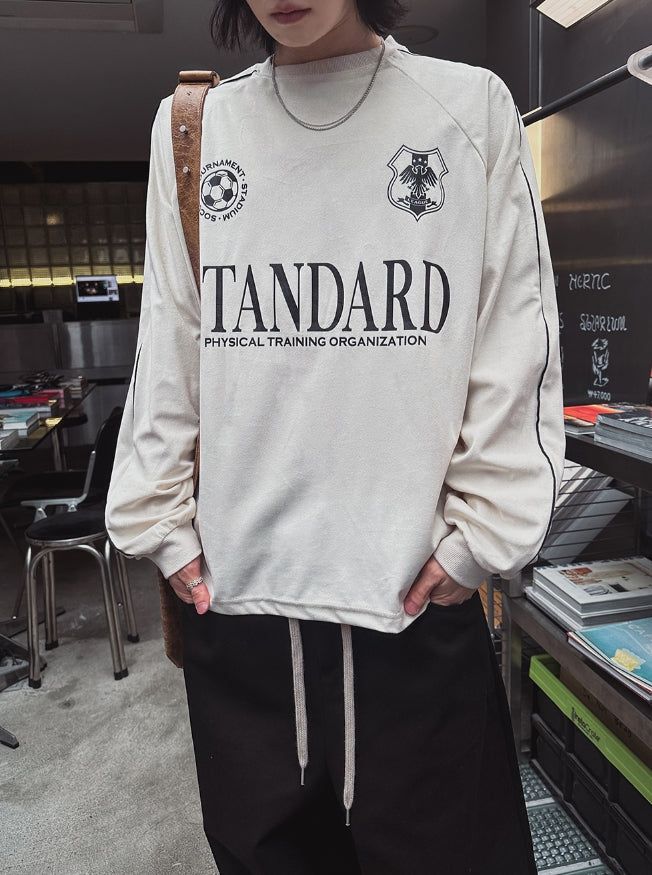 スタンダードベルベットロングスリーブTシャツ