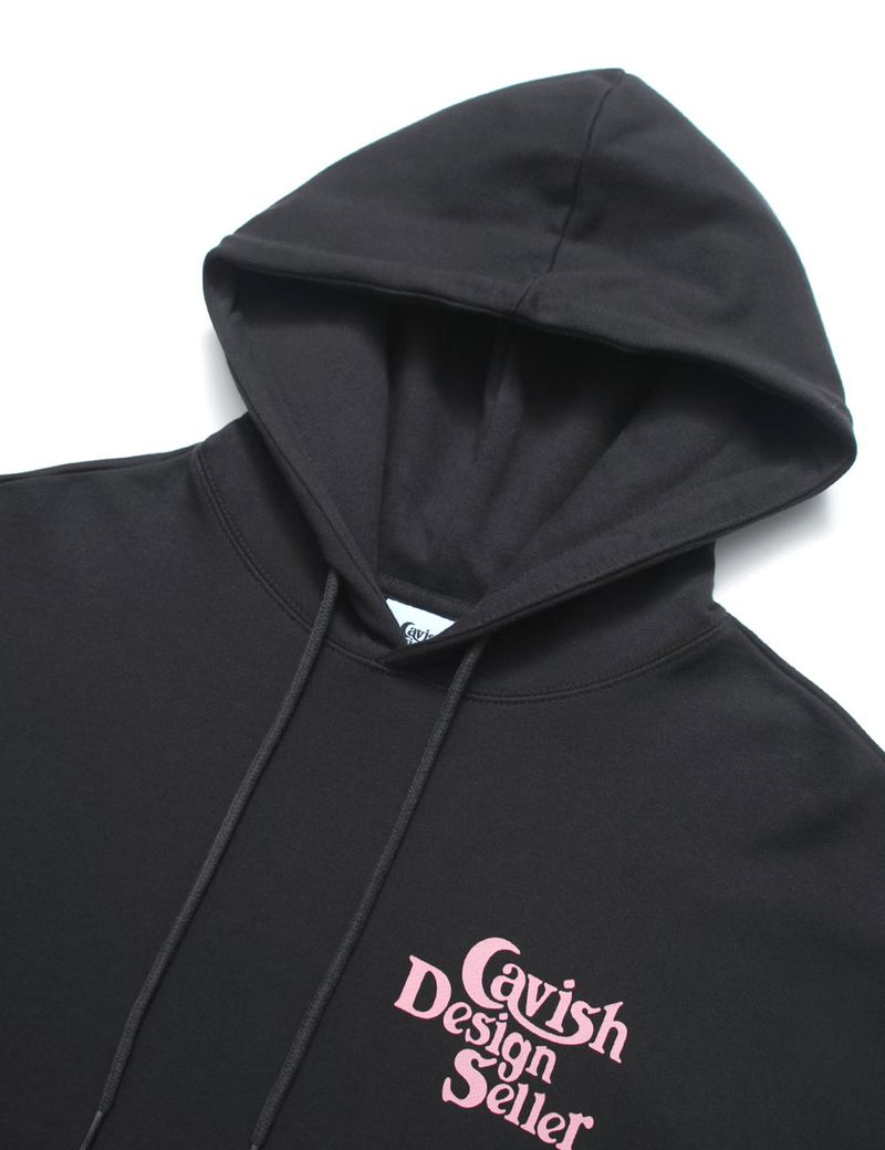 SELLER LOGO HOODIE CHARCOAL(PINK)(CV2BFUM400A)