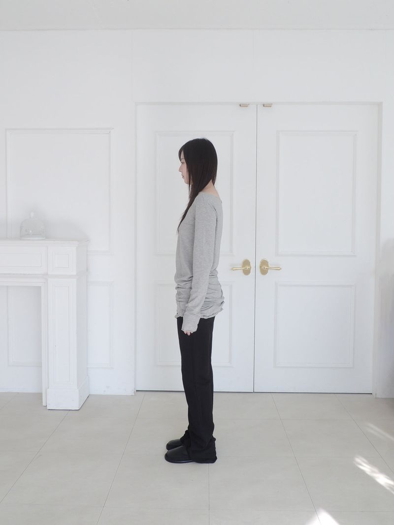 long boots-cut pants