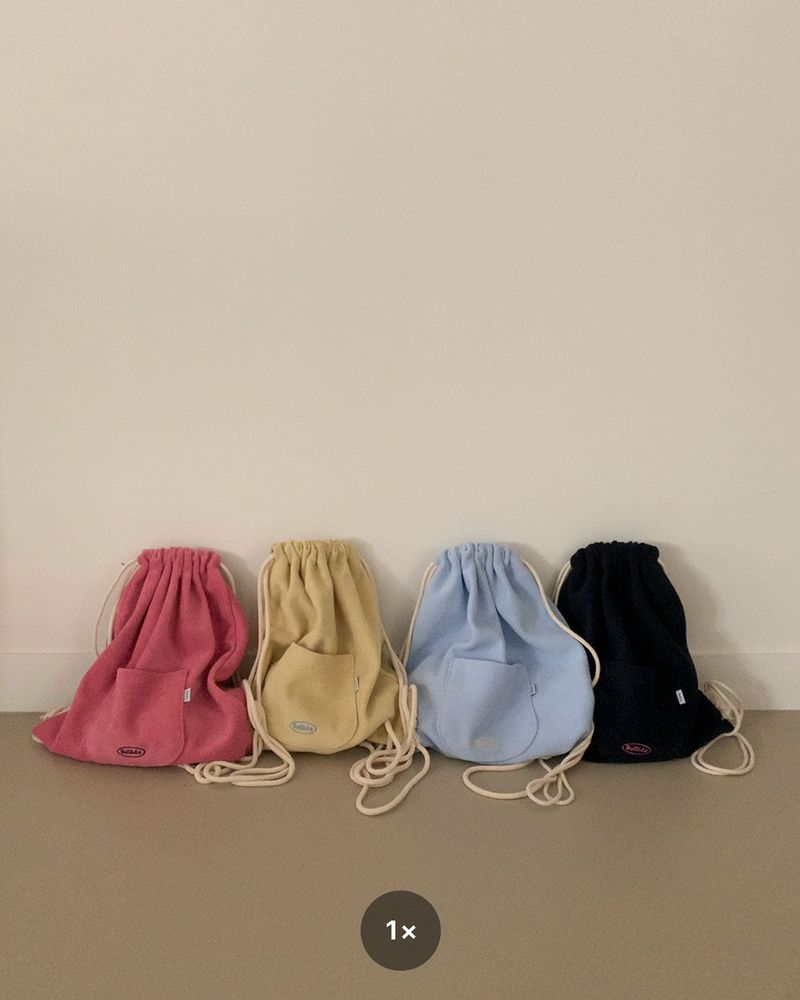 BEIDELLI（ベイデリー）の「[Bellide made] Chewing String Pocket Terry Backpack & Pouch（Bags）」