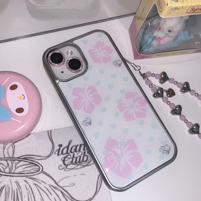 pink soda strap - heart