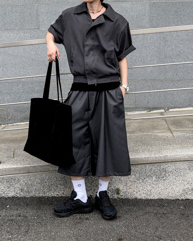 Er Minimal Half Crop Jacket
