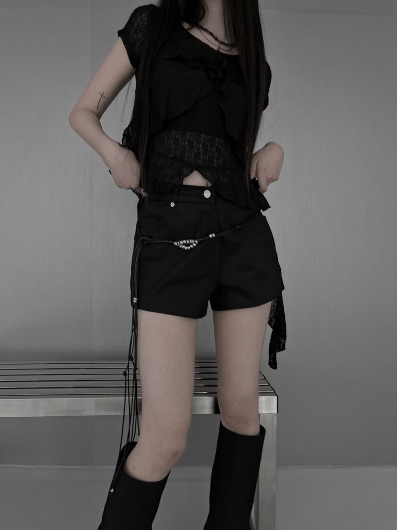 knot tie wrap belt