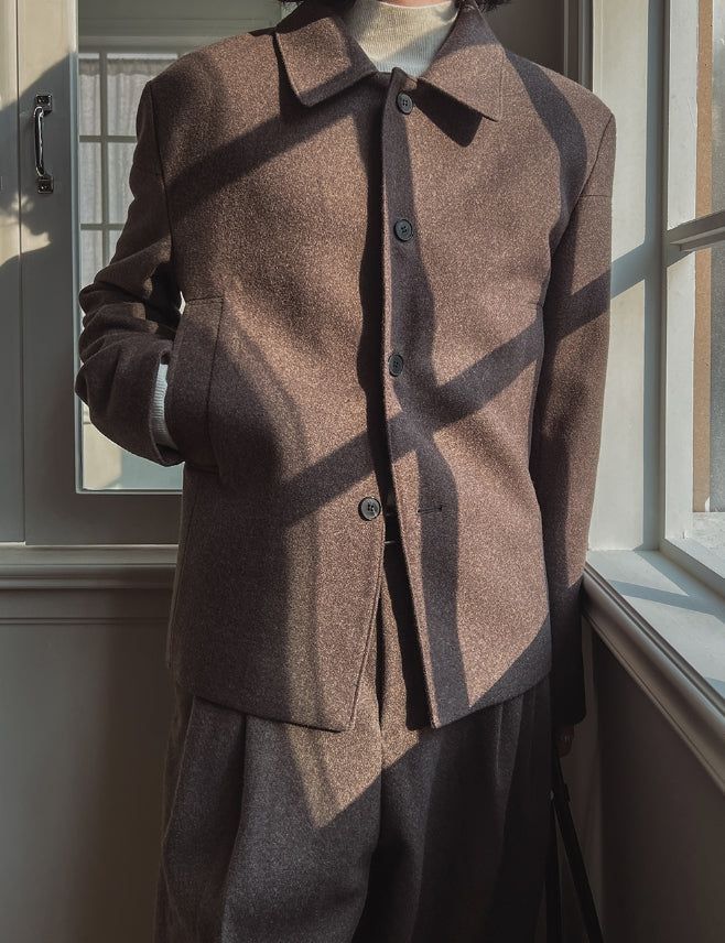 Etsi Wool Crop Jacket