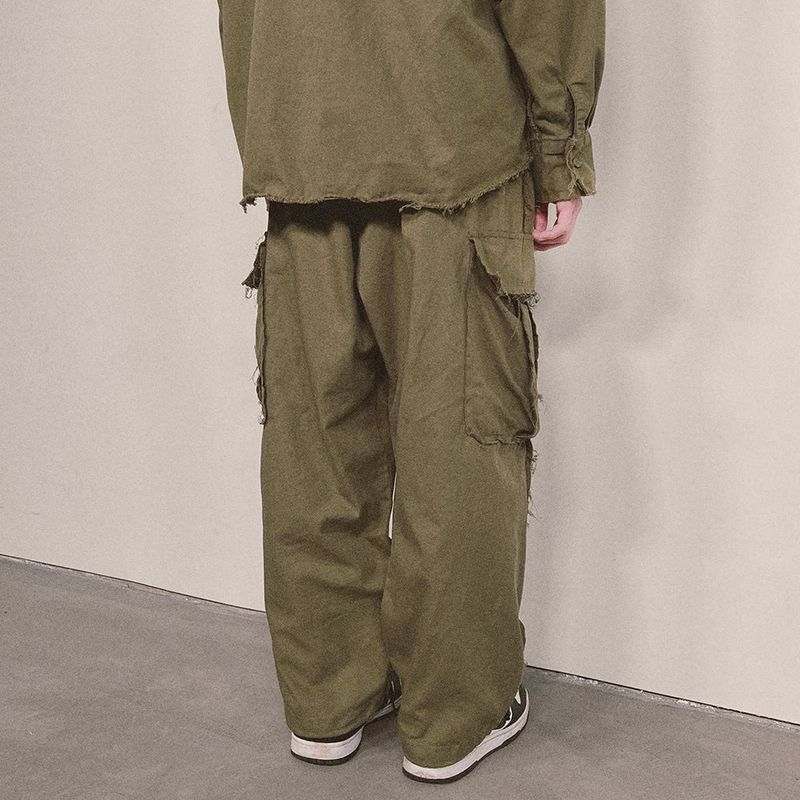 grunge wide cargo pants_khaki