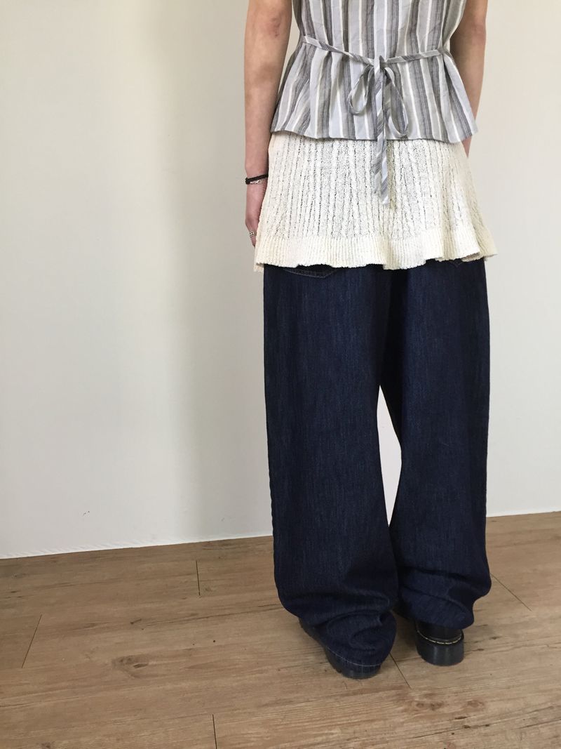 Layered Summer Knit Skirt (2color)