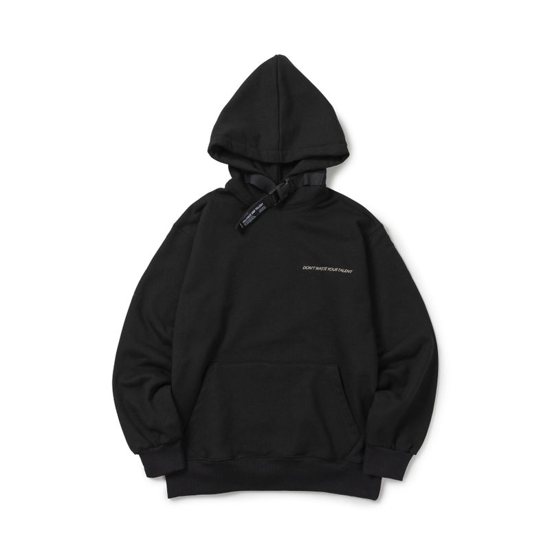 BALANT(バラント)の「Classic minislogan buckle hoodie - Black(Tops)」