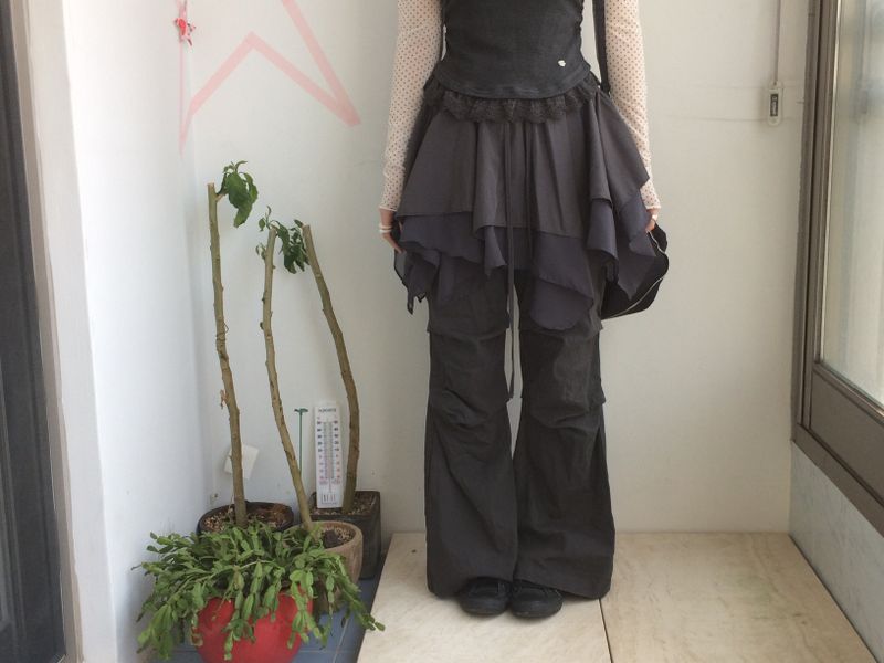 Pocket Bootcut Pants