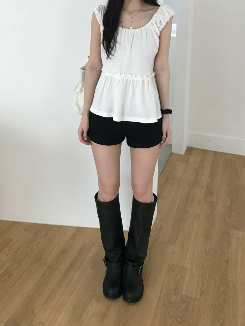 Olsen Cotton Shorts (2 colors)