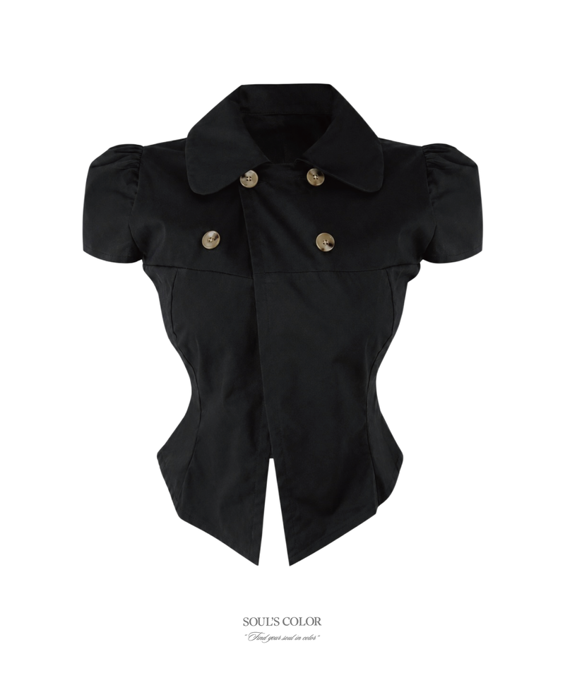 Nancy Classic Blouse (2color)