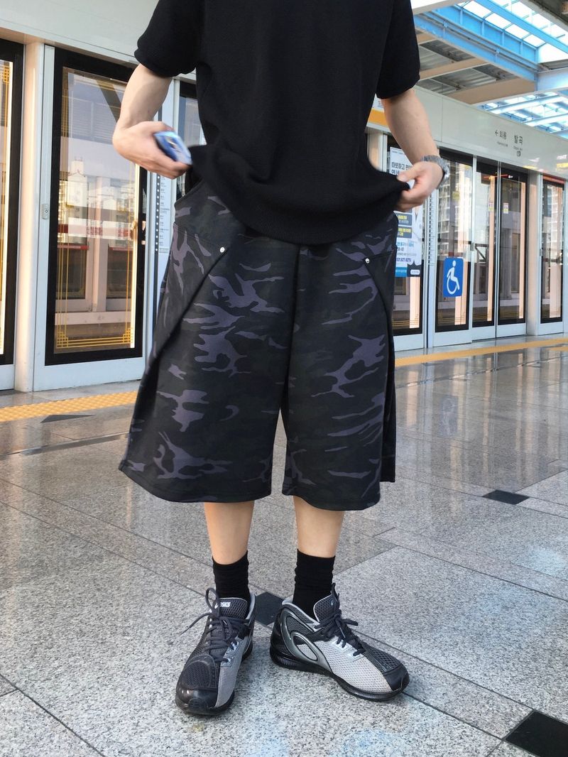 Raise Military Bermuda Pants 2C