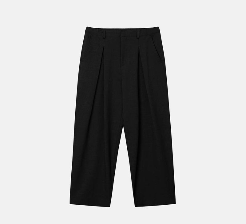 Pleddy Dear Each Tuck Slacks (3color)