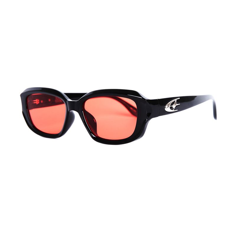 Vega Black / Red Tint Lens