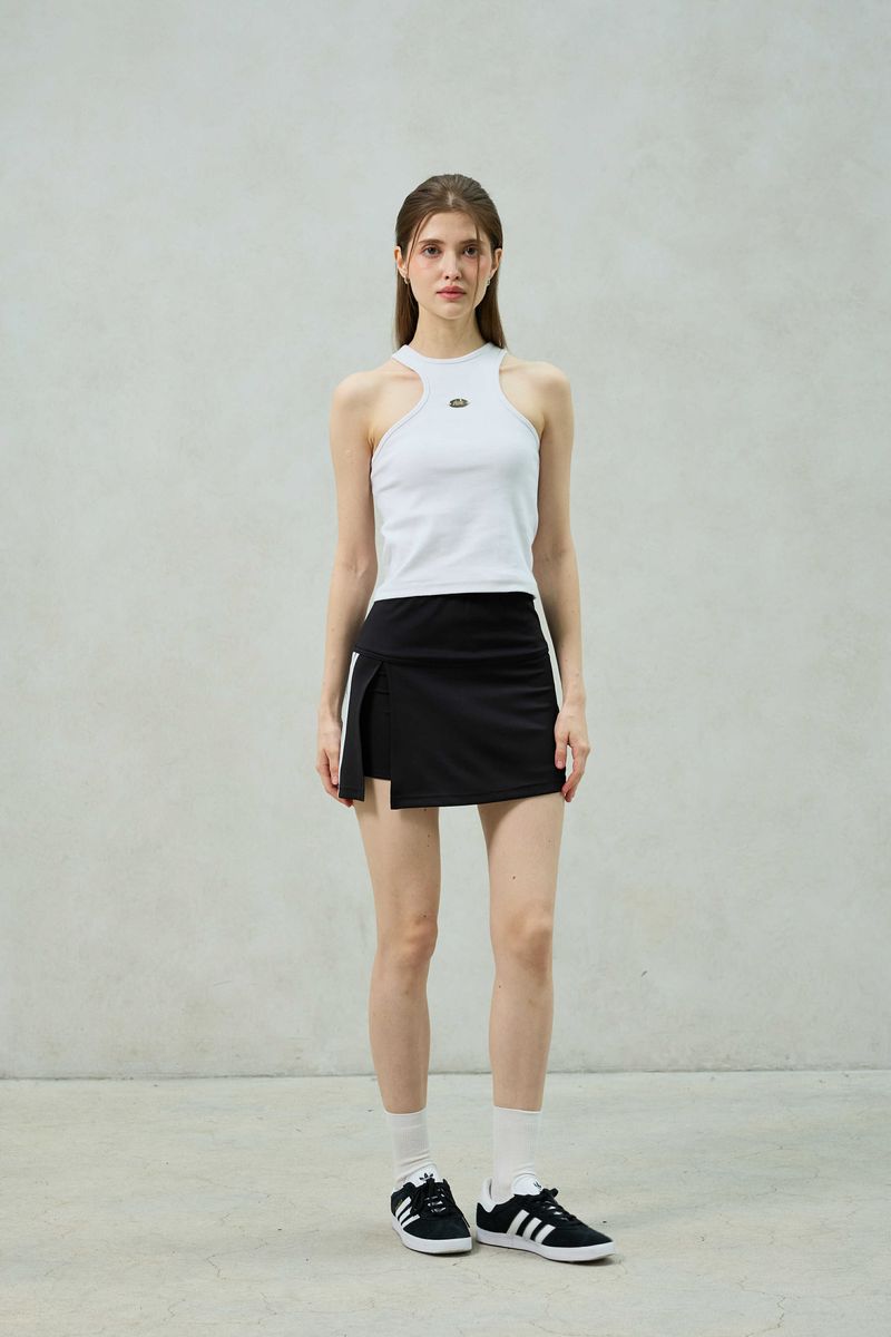 BONNY JERSEY SKIRT PANTS / BLACK