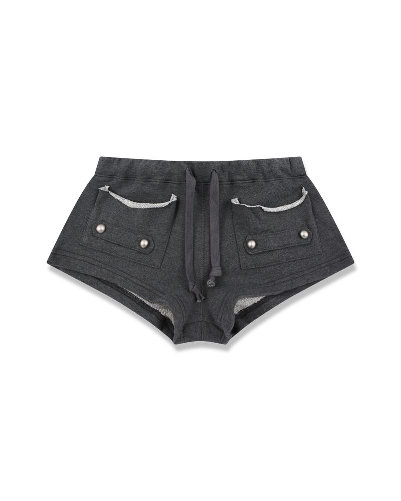 aldiyouu（アルディユー）の「ナポレオン スウェットショーツ_チャコール（パンツ）」