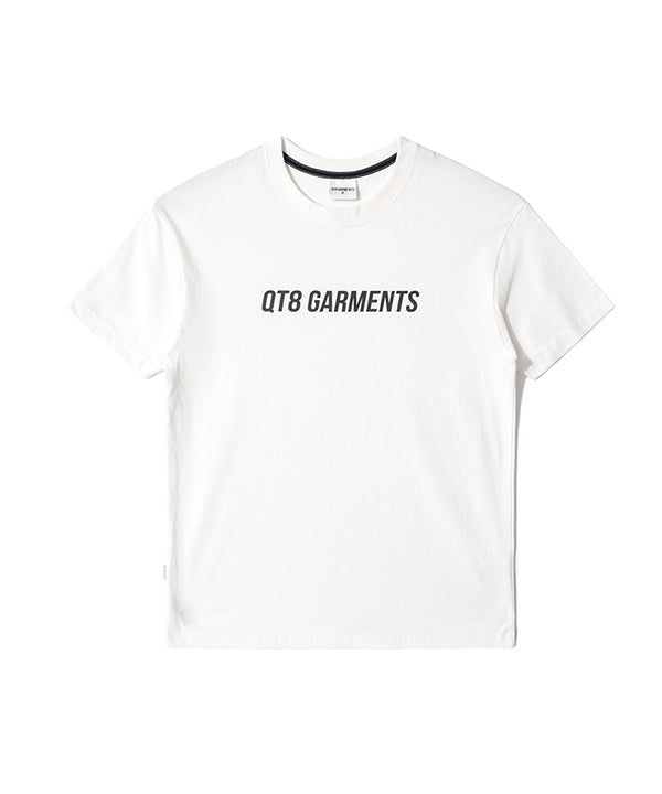 QT8 GARMENTS（キューティーエイトガーメント）の「OC OG Logo Regular-Fit Tee (Ivory)（Tops）」
