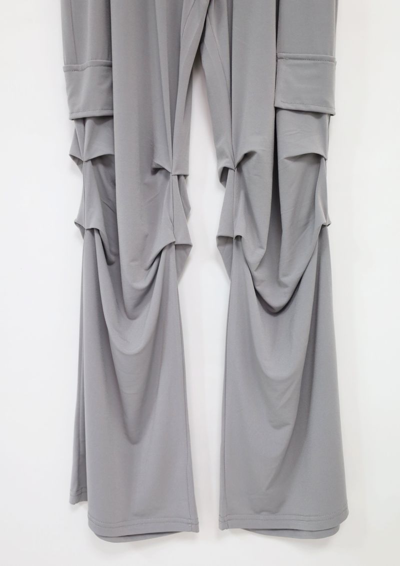 bottom shirring jogger pants