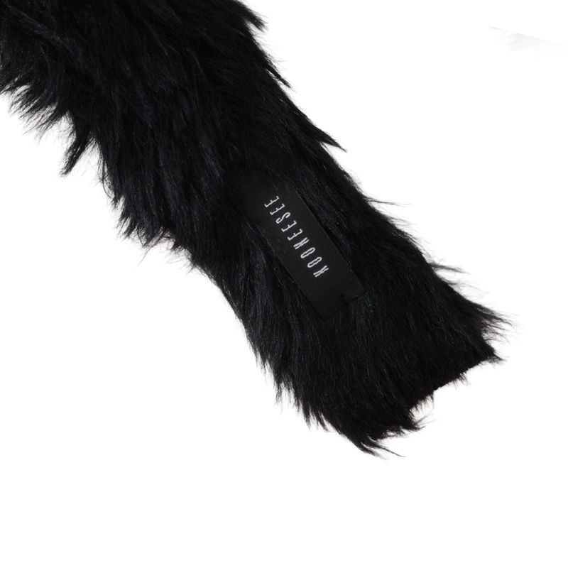 Winter Hairy Muffler (black)
