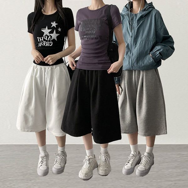 Zuli Bermuda Wide Banding Pants