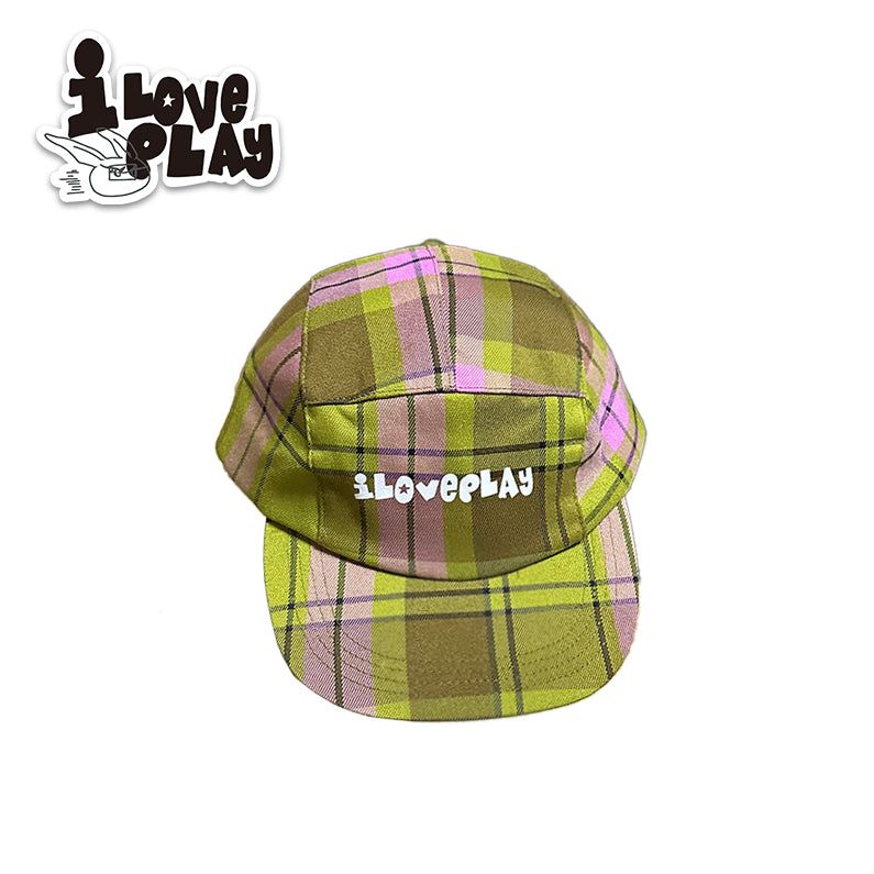 loveplayshop(ラブプレイショップ)の「loveplayshop チェック柄のアメリカンスタイルのストリートスケートボード用つばの広い帽子(帽子)」