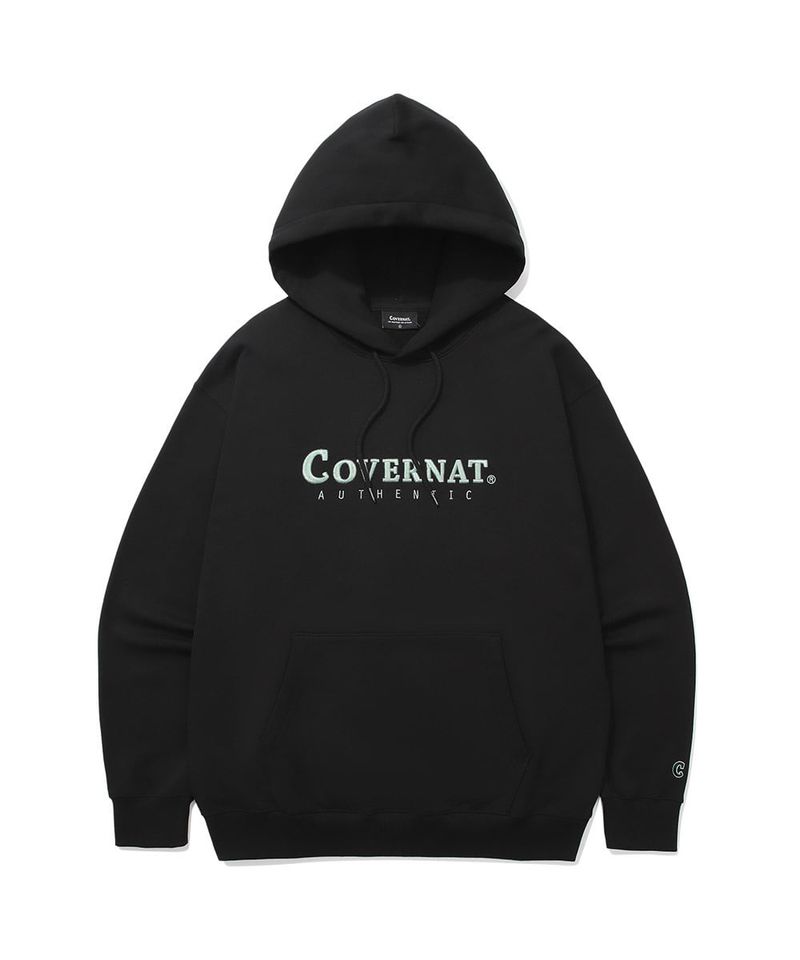 Covernat（カバーナット）の「Center Authentic Hoodie Black（Tops）」