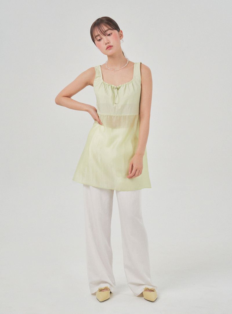 Muscat dress (lime)