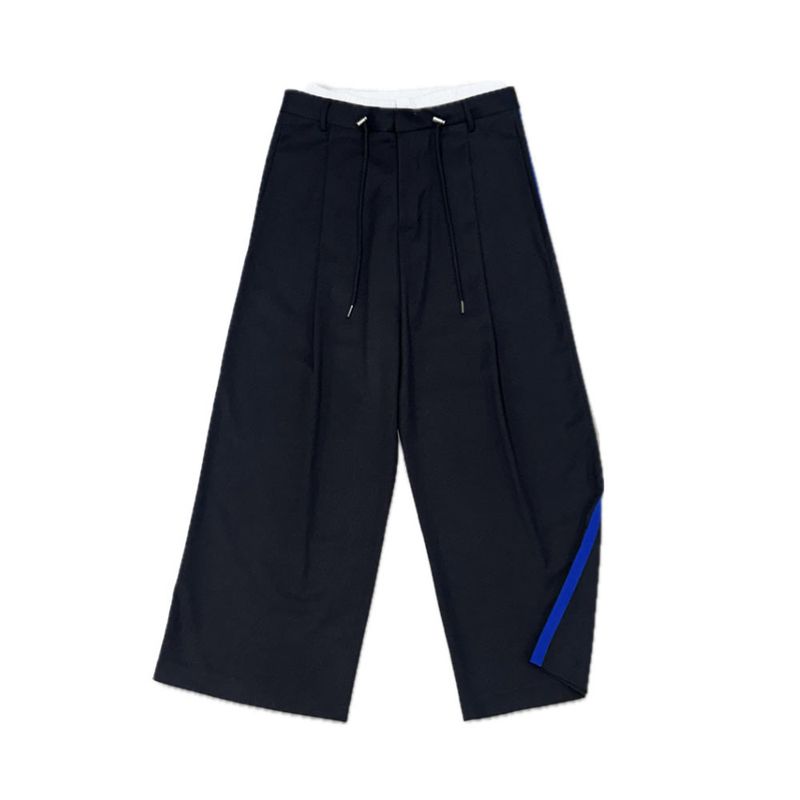 DOUBLE STRAP PANTS / CHARCOAL