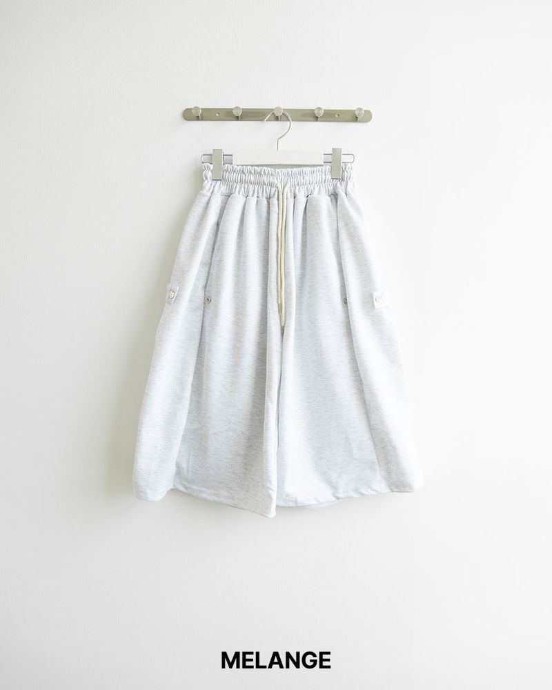 East Snap Bermuda Sweatpants