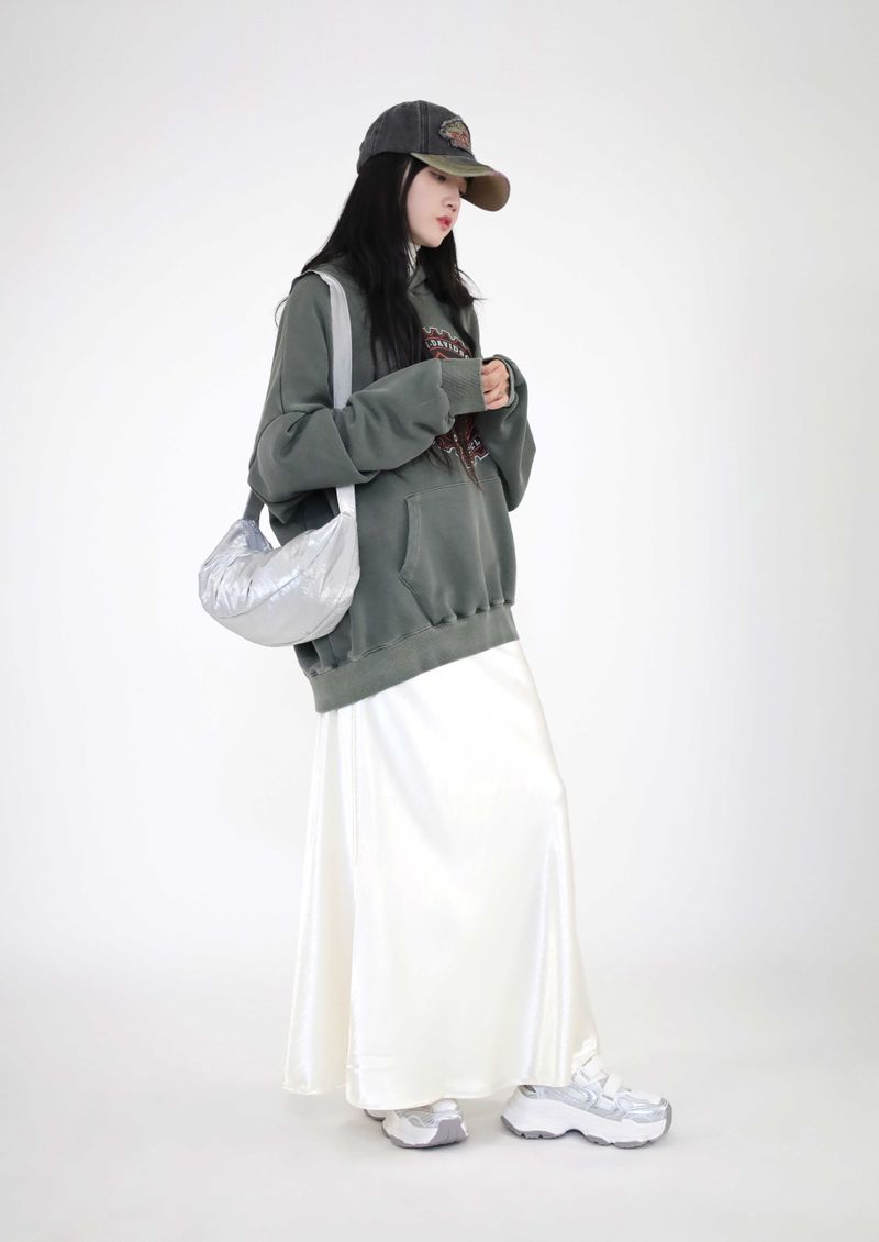 (UNISEX)ChillBlock Oversize hoodie(2colors)