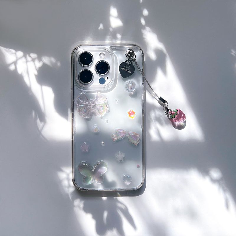 Peakdrawing（ピークドロウィン）の「クリアローズキャンディーハートケース  (Resin case)（スマホグッズ/小物）」