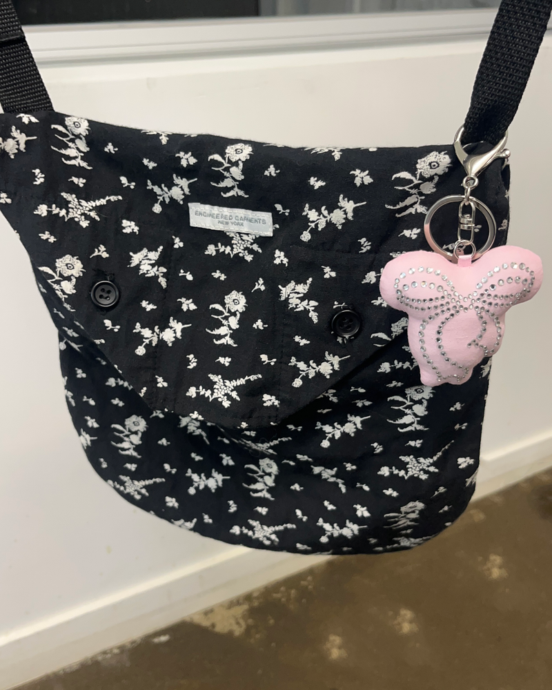 [MADE] Twinkle cushion keyring - small ribbon