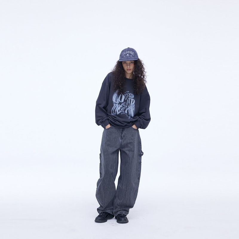 Love & Death Sweatshirts Charcoal