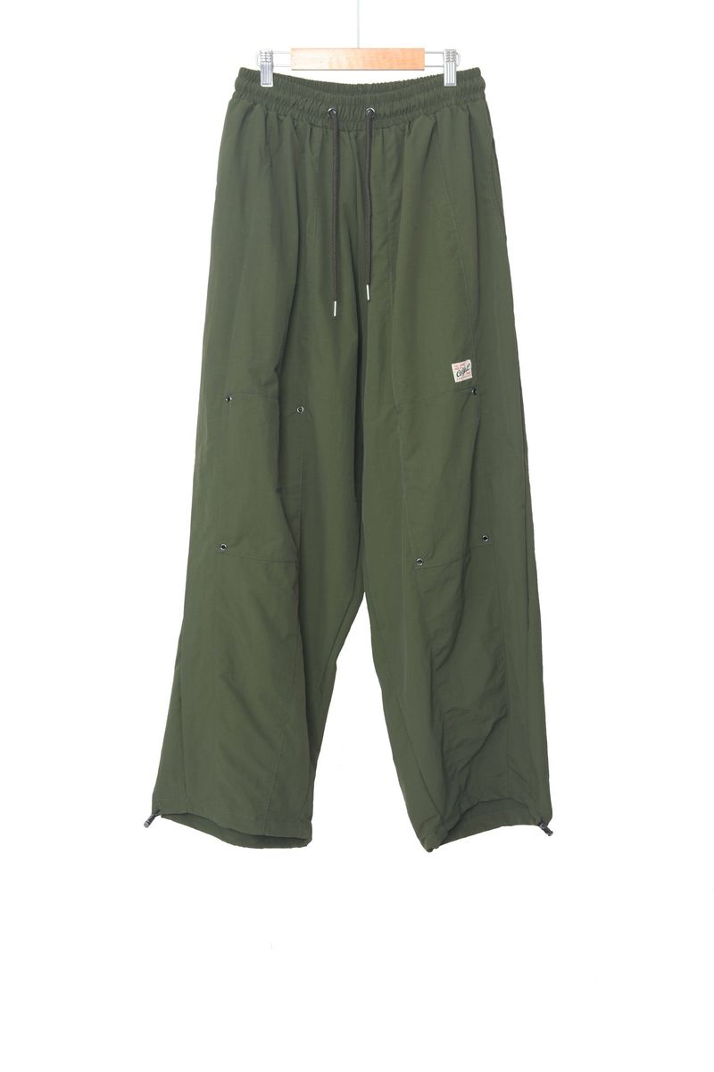 eyelet string nylon pants