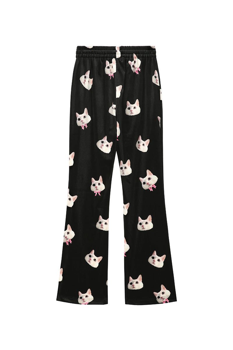 0 5 cat velvet boots cut pants